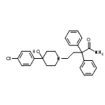 4-[4-(4-Chlorophenyl)-4-hydroxy-1-piperidinyl]-2,2-diphenylbutanamide Structure,66164-06-5Structure