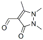 1H-pyrazole-4-carboxaldehyde, 2,3-dihydro-1,2,5-trimethyl-3-oxo- Structure,66181-69-9Structure