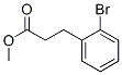 Methyl 3-(2-bromophenyl)propanoate Structure,66191-86-4Structure