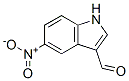 5-Nitroindole-3-carboxaldehyde Structure,6625-96-3Structure