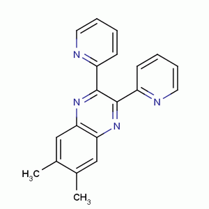 6,7-Dimethyl-2,3-di(2-pyridyl)quinoxaline Structure,6627-38-9Structure