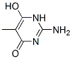 2-Amino-6-hydroxy-5-methyl-1H-pyrimidin-4-one Structure,6627-65-2Structure