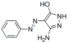 3-Amino-5-hydroxy-4-phenylazopyrazole Structure,6627-93-6Structure