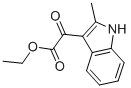 (2-Methyl-1h-indol-3-yl)-oxo-acetic acid ethyl ester Structure,6628-34-8Structure