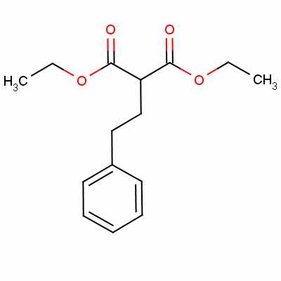 Diethyl 2-Phenylethylmalonate Structure,6628-68-8Structure