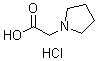 2-(Pyrrolidin-1-yl)acetic acid hydrochloride Structure,6628-74-6Structure