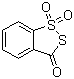 3H-1,2-Benzodithiol-3-one-1,1-dioxide Structure,66304-01-6Structure