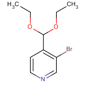 3-Bromo-4-(diethoxymethyl)pyridine Structure,663170-90-9Structure