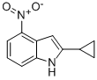 2-Cyclopropyl-4-nitro-1h-indole Structure,663177-70-6Structure