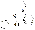 Benzamide, n-cyclopentyl-2-(ethylthio)-(9ci) Structure,663186-25-2Structure