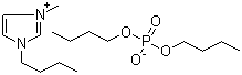 3-Butyl-1-methyl-1h-imidazolium dibutyl phosphate Structure,663199-28-8Structure