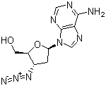 3’-Azido-2’,3’-dideoxyadenosine Structure,66323-44-2Structure