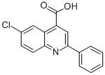 6-Chloro-2-phenylquinoline-4-carboxylic acid Structure,6633-62-1Structure