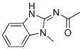 Acetamide, n-(1,3-dihydro-1-methyl-2h-benzimidazol-2-ylidene)-(9ci) Structure,66336-20-7Structure