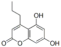 5 7-Dihydroxy-4-propylcoumarin Structure,66346-59-6Structure