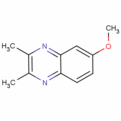 2,3-Dimethyl-6-methoxyquinoxaline Structure,6637-22-5Structure