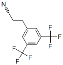 3-(3,5-Bis-trifluoromethyl-phenyl)-propionitrile Structure,663884-63-7Structure