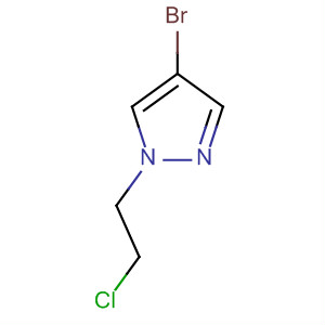 4-Bromo-1-(2-chloroethyl)-1h-pyrazole Structure,663941-72-8Structure