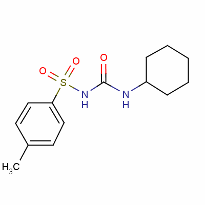 Benzenesulfonamide,n-[(cyclohexylamino)carbonyl]-4-methyl- Structure,664-95-9Structure