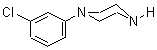 3-Chlorophenyl piperazine Structure,6640-24-0Structure