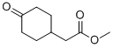 (4-Oxo-cyclohexyl)-acetic acid methyl ester Structure,66405-41-2Structure