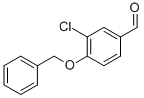 4-Benzyloxy-3-chlorobenzaldehyde Structure,66422-84-2Structure