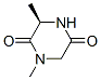 2,5-Piperazinedione,1,3-dimethyl-,(r)-(9ci) Structure,66445-41-8Structure