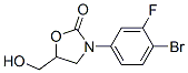 3-(4-Bromo-3-fluorophenyl)-5-hydroxymethyloxazolidin-2-one Structure,665003-40-7Structure