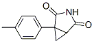 3-Azabicyclo[3.1.0]hexane-2,4-dione, 1-(4-methylphenyl)- Structure,66504-87-8Structure