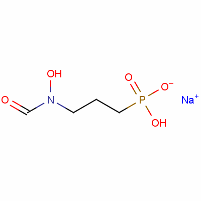 {3-[Formyl(hydroxy)amino]propyl}phosphonic acid Structure,66508-37-0Structure