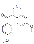 3-(Dimethylamino)-1,2-bis(4-methoxyphenyl)-2-propen-1-one Structure,66521-59-3Structure