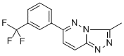 3-Methyl-6-(3-[trifluoromethyl]phenyl)-1,2,4-triazolo-(4,3-b)pyridazine Structure,66548-69-4Structure