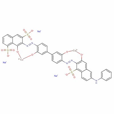 Direct blue 98 Structure,6656-03-7Structure