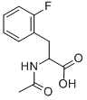 N-Acetyl-DL-o-fluorophenylalanine Structure,66574-84-3Structure