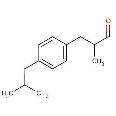 P-isobutyl-alpha-methyl hydrocinnamaldehyde Structure,6658-48-6Structure