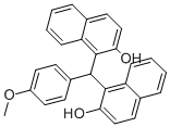 1-[(2-Hydroxy-1-naphthyl)(4-methoxyphenyl)methyl]-2-naphthol Structure,66595-89-9Structure