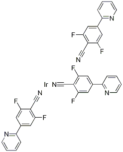 Tris((3,5-difluoro-4-cyanophenyl)pyridine)iridium Structure,666177-69-1Structure