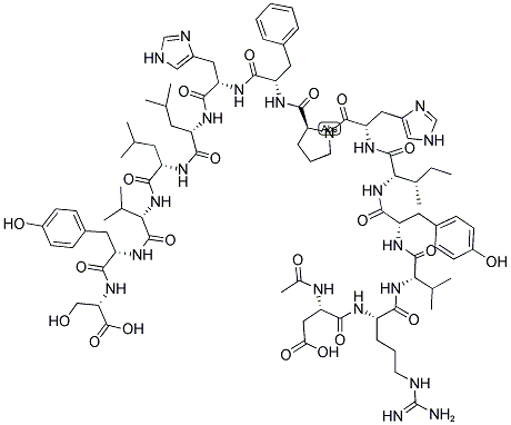 Ac-asp-arg-val-tyr-ile-his-pro-phe-his-leu-leu-val-tyr-ser-oh Structure,66641-26-7Structure