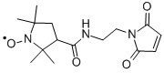 3-(2-Maleimidoethylcarbamoyl)-2,2,5,5-tetramethyl-1-pyrrolidinyloxyl Structure,66641-27-8Structure