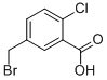 5-(Bromomethyl)-2-chlorobenzoic acid Structure,66658-57-9Structure