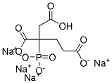 Tetrasodium hydrogen 2-phosphonatobutane-1,2,4-tricarboxylate Structure,66669-53-2Structure