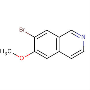 7-Bromo-6-methoxyisoquinoline Structure,666735-07-5Structure