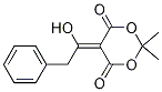 1,3-Dioxane-4,6-dione, 5-(1-hydroxy-2-phenylethylidene)-2,2-dimethyl- Structure,66696-84-2Structure