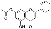 5-Hydroxy-7-acetoxyflavone Structure,6674-40-4Structure