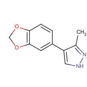 4-(1,3-benzodioxol-5-yl)-3-methyl-1H-pyrazole Structure,667400-03-5Structure