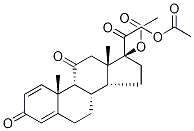 Prednisone 17, 21-Diacetate Structure,6677-19-6Structure