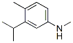 Benzenamine, n,4-dimethyl-3-(1-methylethyl)-(9ci) Structure,66789-72-8Structure