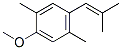 Benzene, 1-methoxy-2,5-dimethyl-4-(2-methyl-1-propenyl)-(9ci) Structure,667937-20-4Structure