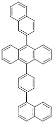 Anthracene, 9-(2-naphthalenyl)-10-[4-(1-naphthalenyl)phenyl]- Structure,667940-34-3Structure