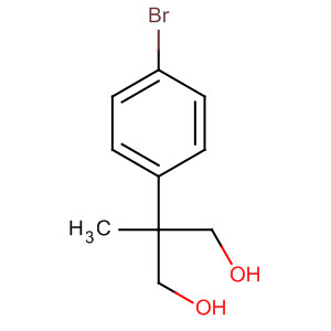 2-(4-Bromophenyl)-2-methylpropane-1,3-dinol Structure,66810-01-3Structure